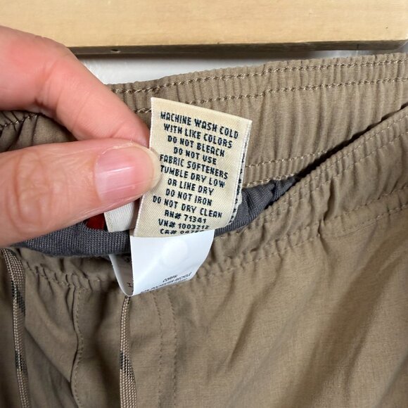 L.L.Bean Multisport Lined Pants Mens Size XXL Brown Performance Hiking Athletic - Picture 12 of 12